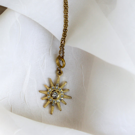 Starburst Pendant Necklace