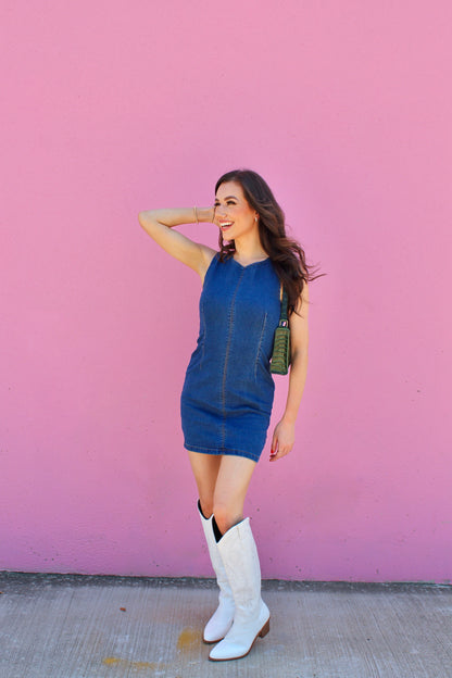 Maddie Denim Dress