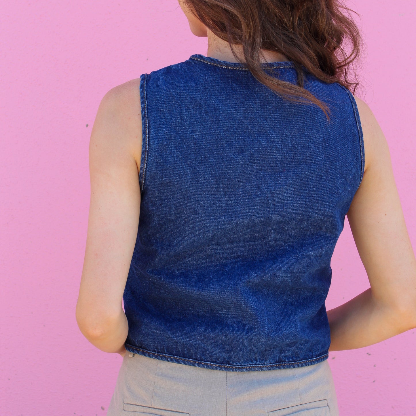 Autumn Denim Vest