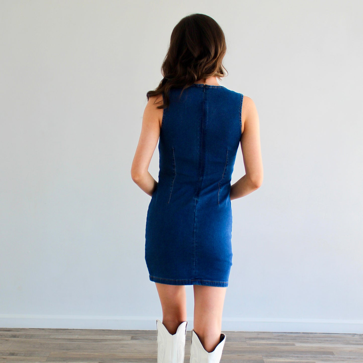 Maddie Denim Dress